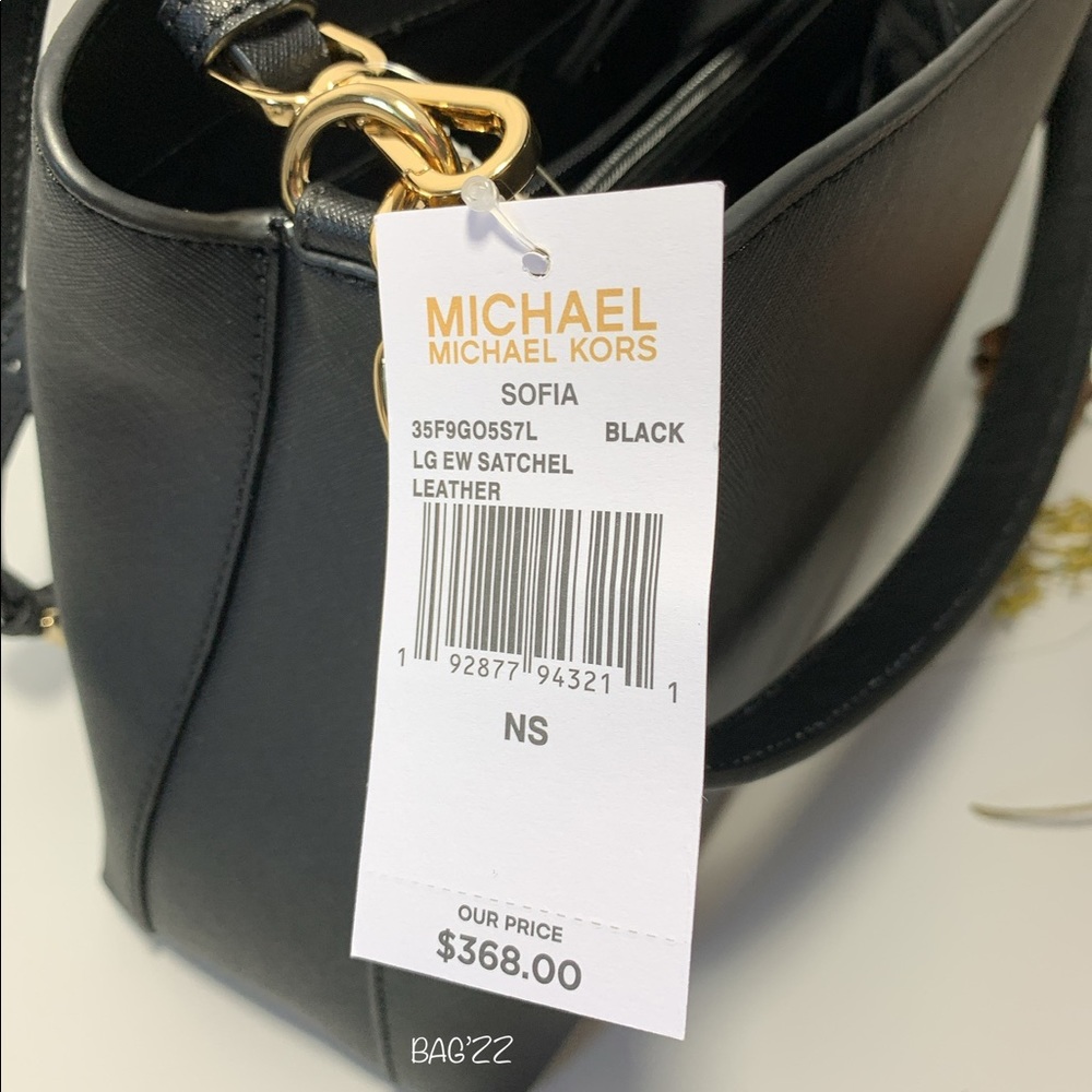 Michael Kors Sofia Large Satchel - Picture 8 of 8
